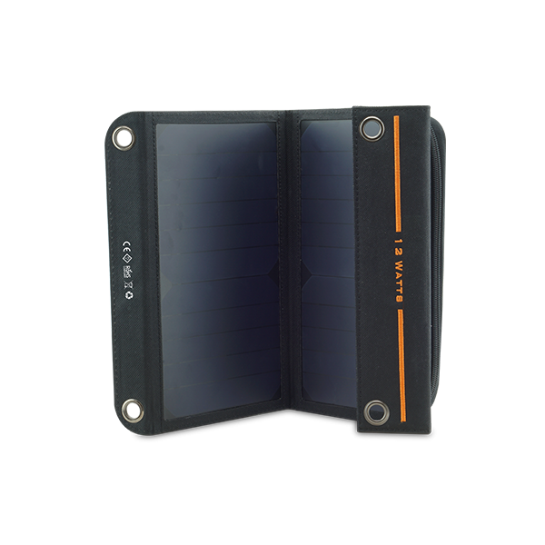 Panneau solaire 12W avec batterie intégrée