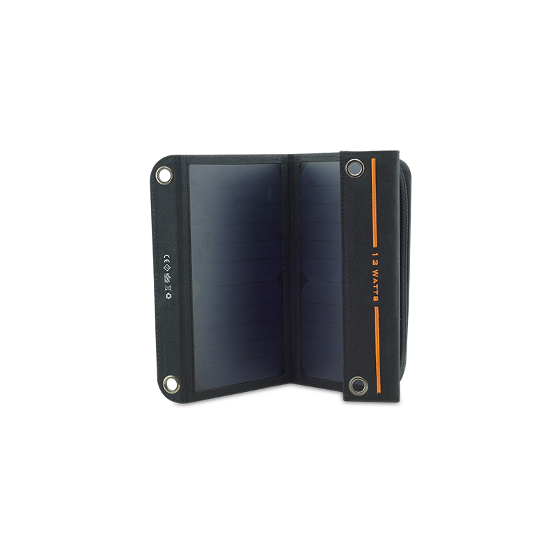 Panneau solaire 12W avec batterie intégrée