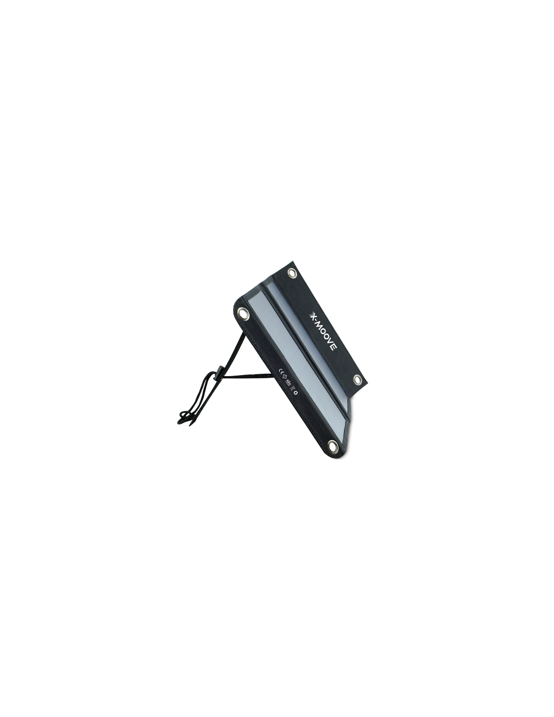 Panneau solaire 12W avec batterie intégrée