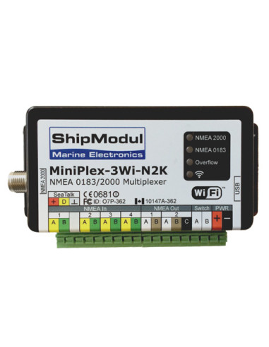 Miniplex-3Wi - Multiplexeur wifi NMEA 0183/2000