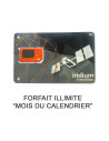 Forfait Iridium Go Unlimited "mois calendrier"