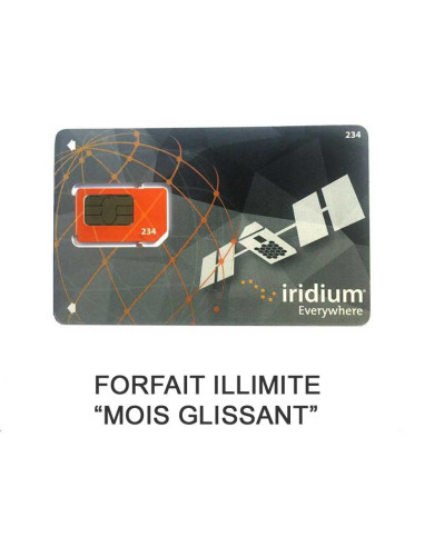 Forfait Iridium Go Unlimited