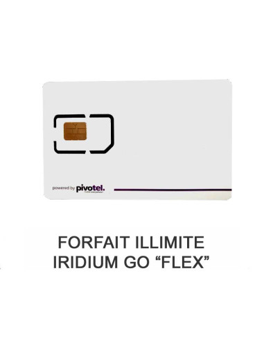 Forfait Iridium Go Flex