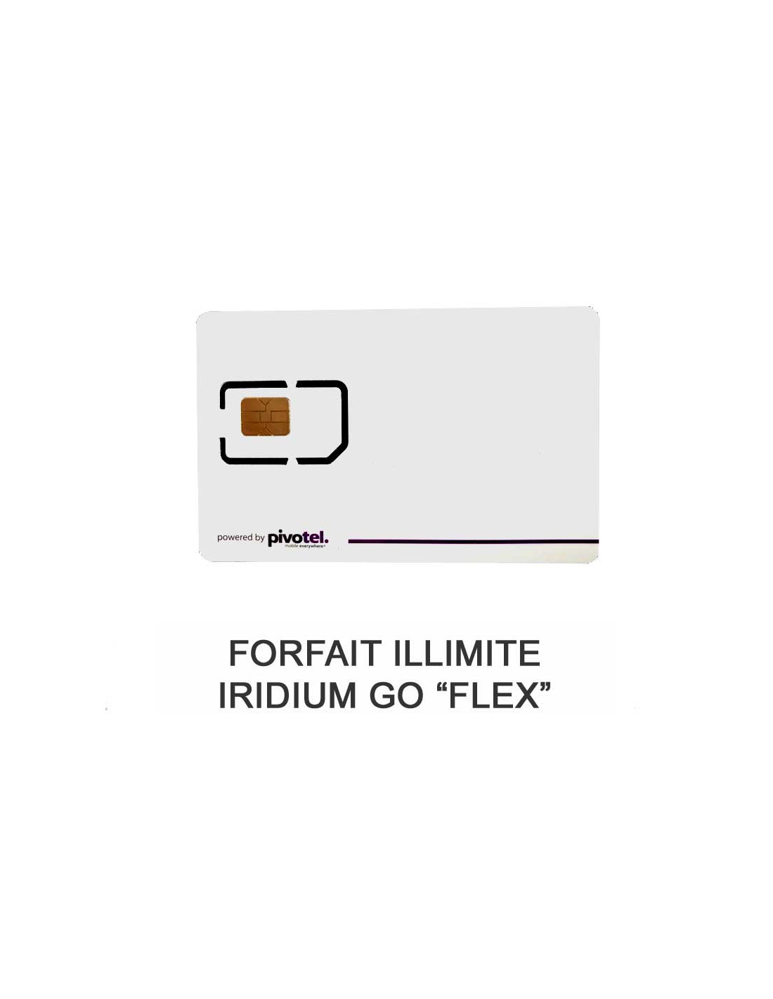 Forfait Iridium Go Flex