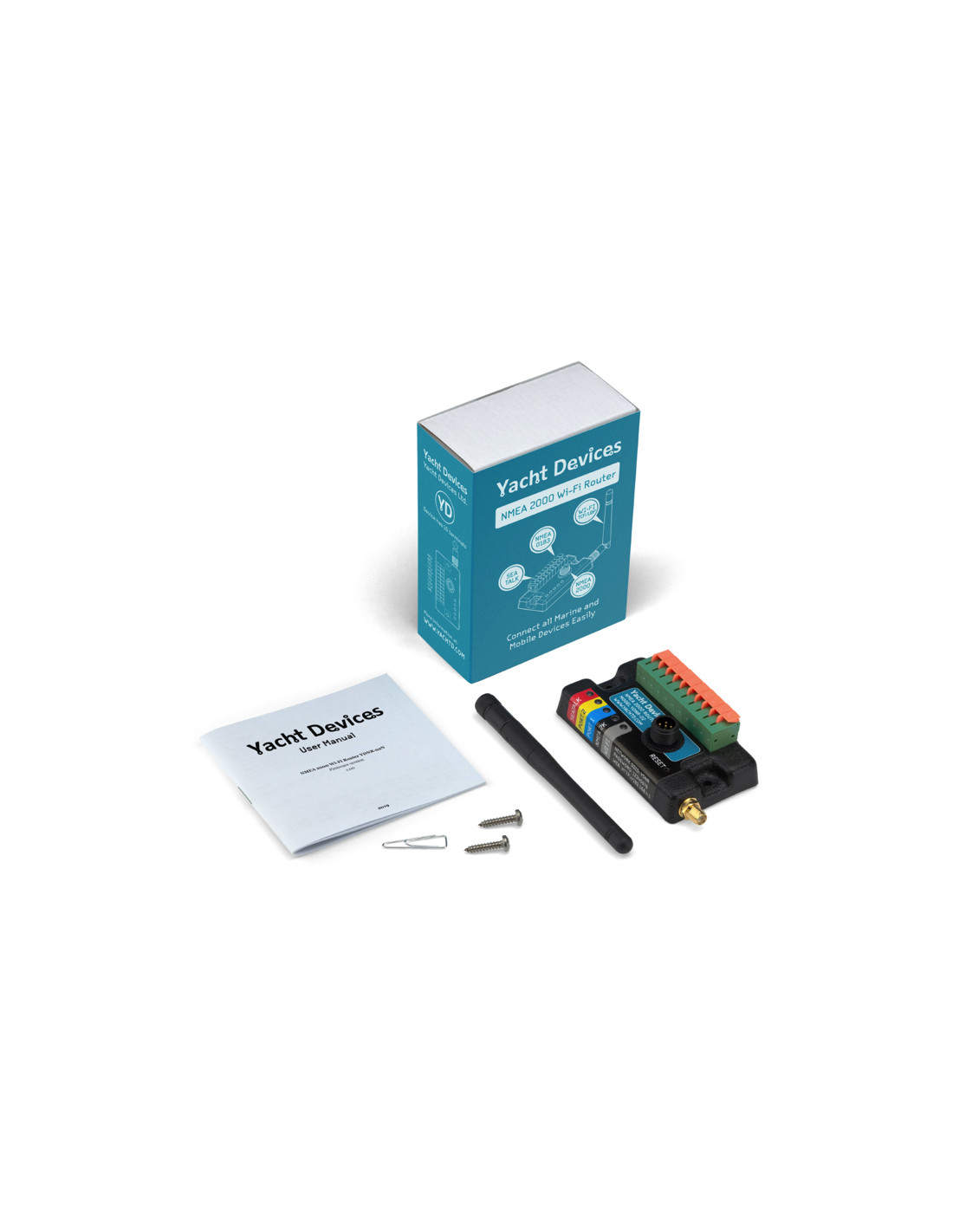 YDNR-02N Multiplexeur WiFi NMEA 0183/2000