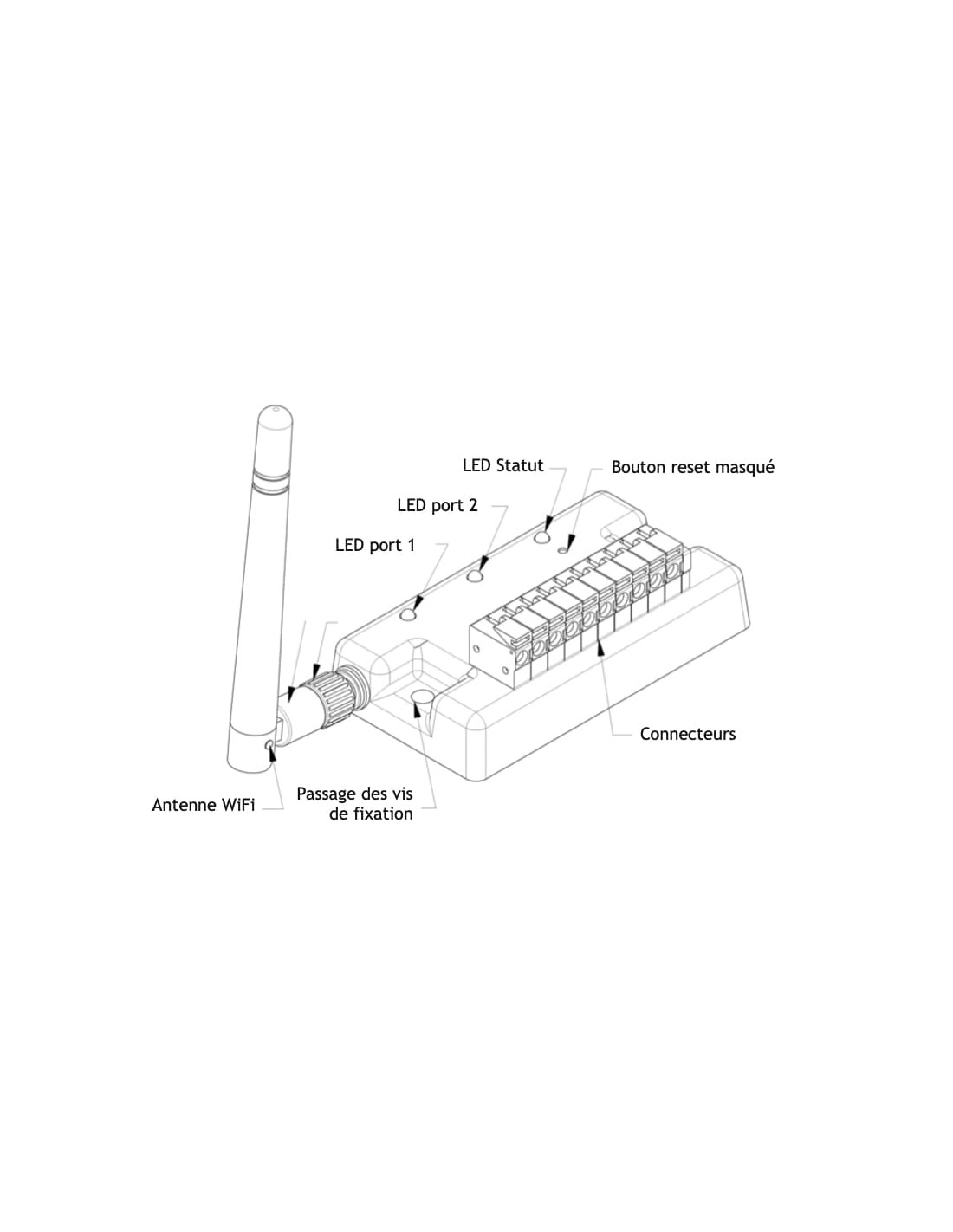 YDWN-02 Multiplexeur WiFi NMEA0183