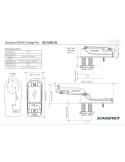 Prise double étanche USB-A/USB-C Scanstrut V2