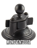 Fixation monoventouse