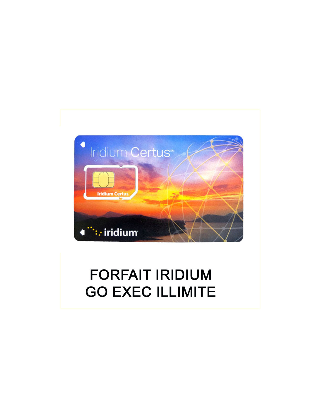 Forfait Iridium Go! Exec Illimité