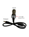 Chargeur allume cigare USB + Jack